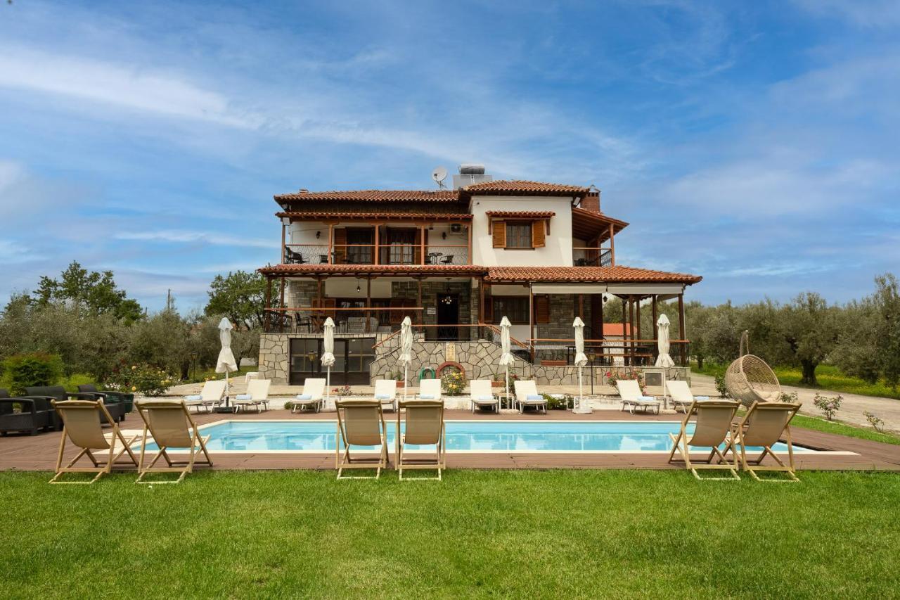Kalisun Pool House By Georgalas Nea Kallikrateia Екстериор снимка